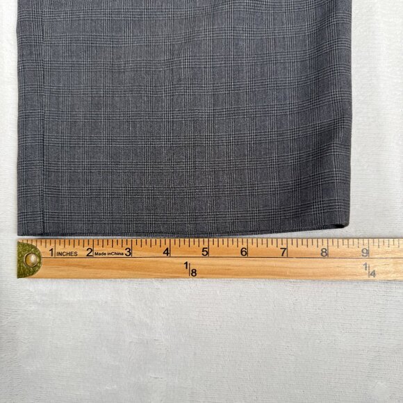 Ralph Lauren Dress Pants Men Size W38 L30 Plaid Slash Pockets Rayon Blend EUC - Picture 5 of 11